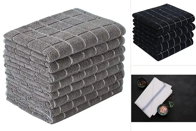 Detailed view of 10 Best Everyday Kitchen Towels: Soft & Absorbent