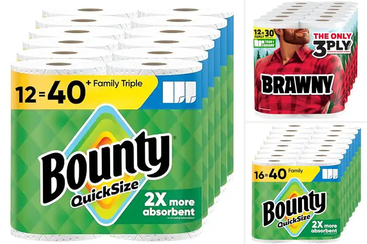Detailed view of Best Family Roll Paper Towels For Large Messes