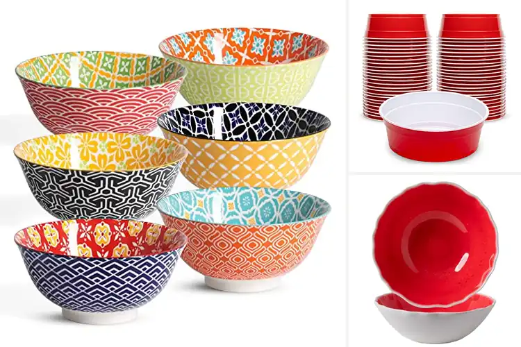 Detailed view of 10 Best Festive Bowls to Brighten Every Family Meal