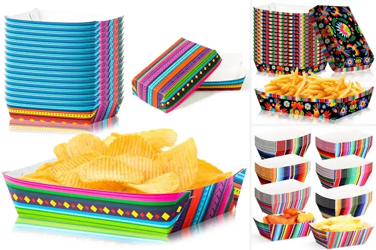 Detailed view of 10 Best Fiesta Snack Trays for Stylish & Easy Serving