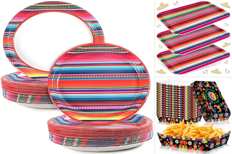 Detailed view of 10 Best Fiesta Trays for Stylish Serving