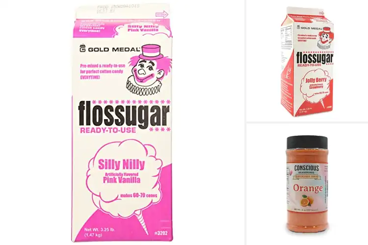 Detailed view of 10 Best Flavored Flossugar For Cotton Candy: Sweet Bliss Awaits