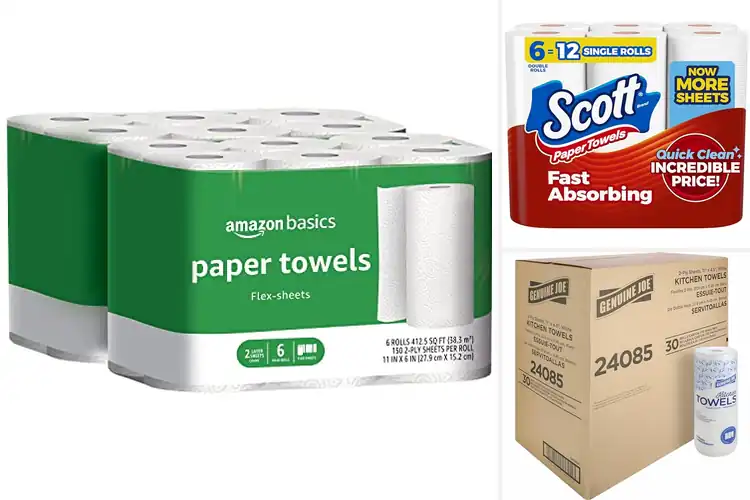 Detailed view of 10 Best Flexible Paper Towels for Fast, Streak‑Free Clean