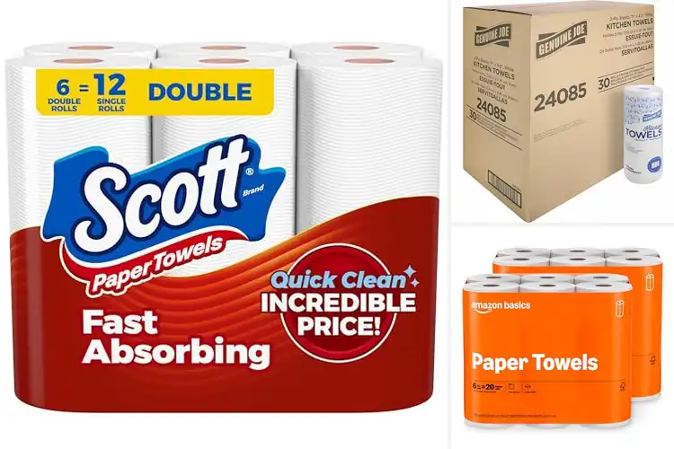Detailed view of 10 Best Flexible Size Paper Towels: Mess-Free Life