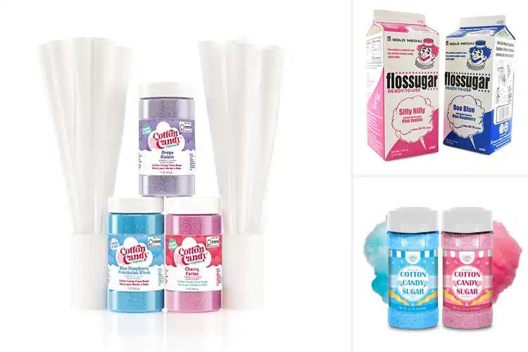 Detailed view of 10 Best Floss Sugars for Irresistibly Sweet Cotton Candy Magic