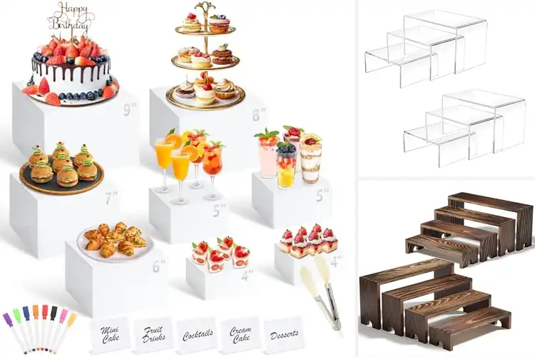 Detailed view of Best Food Display Risers