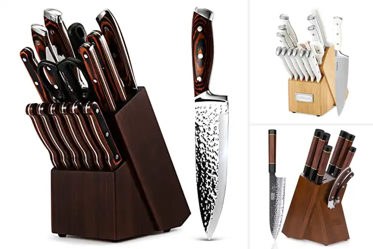 Detailed view of Best Forged Knife Set For Durability