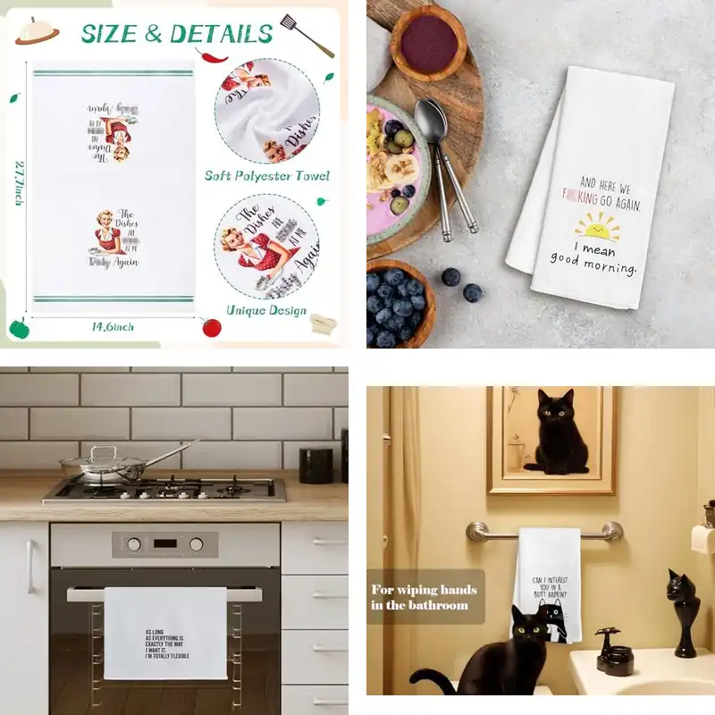 10 Best Funny Hand Towels to Brighten Your Home