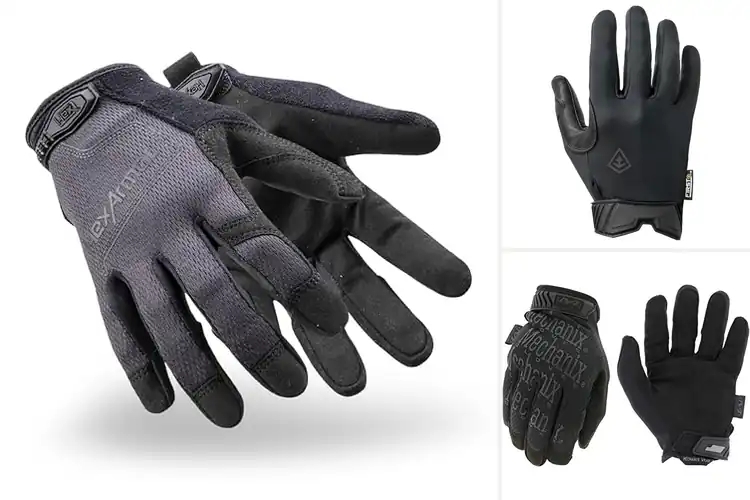 Detailed view of 10 Best Gloves For Law Enforcement: Hands Ready