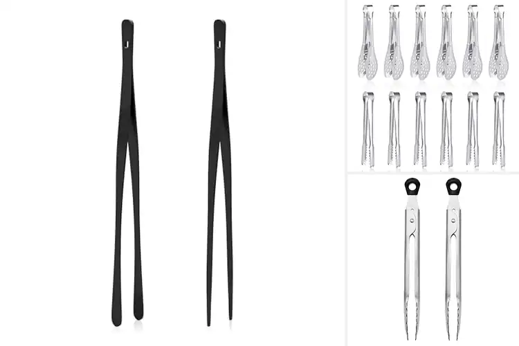Detailed view of 8 Best Guacamole Tongs for Mess-Free, Easy Serving