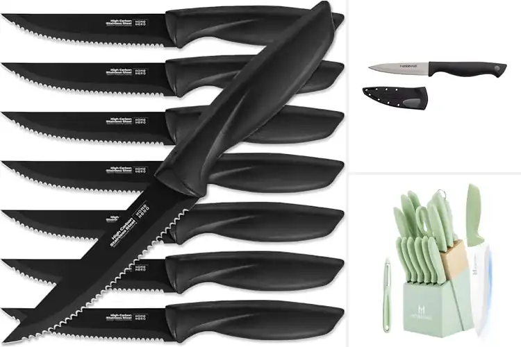 Detailed view of Best Hand Wash Knives