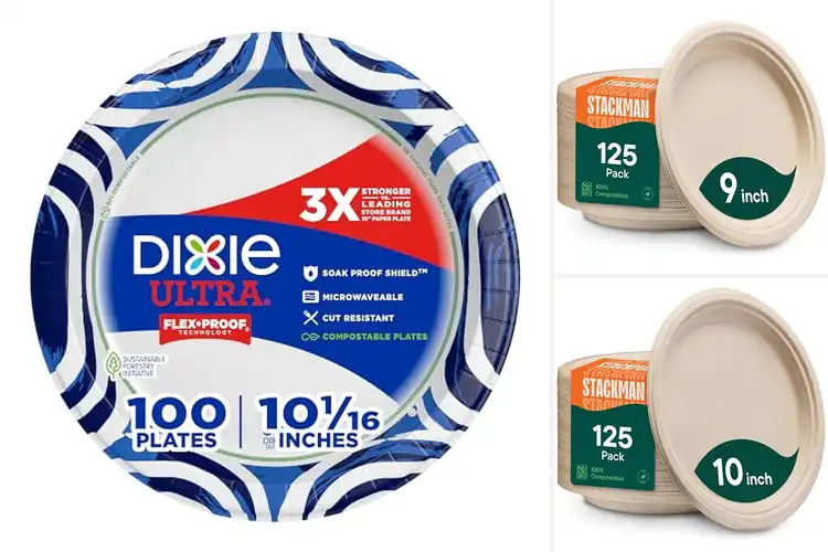 Detailed view of 10 Best Heavy Duty Plates – Strong, Versatile Kitchen Gear