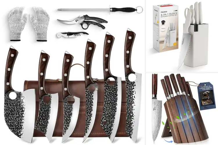Detailed view of Best High Carbon Knives