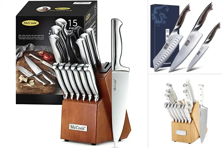 Detailed view of Best High Carbon Stainless Steel Knife Set