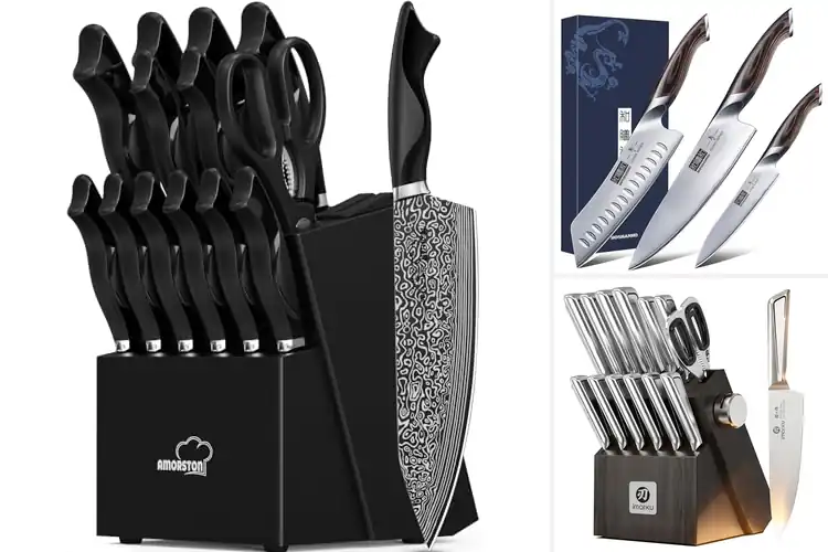 Detailed view of Best High Carbon Stainless Steel Knife Sets