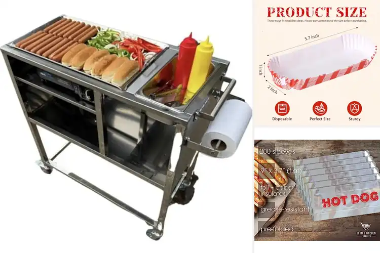 Detailed view of 10 Best Hot Dog Stands for Unforgettable Tasty Treats
