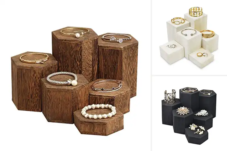 Detailed view of Best Jewelry Display Risers