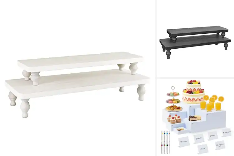 Detailed view of Best Kitchen Countertop Buffet Risers