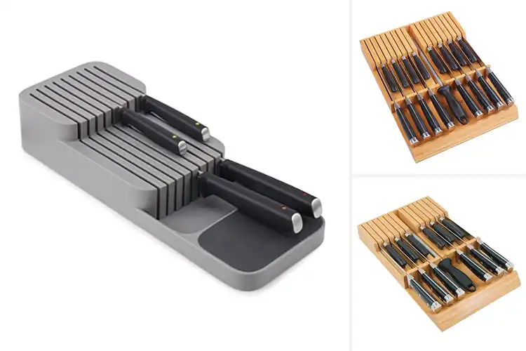 Detailed view of Best Knife Drawer Organizers
