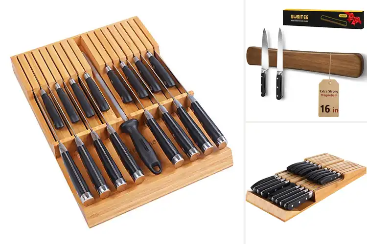 Detailed view of Best Knife Holder For 16 Knives: Top Space-Saving Solutions