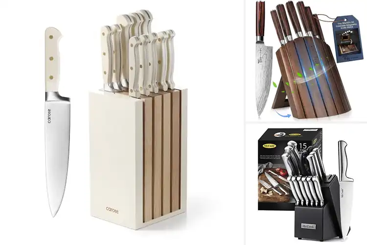 Detailed view of Best Knife Sets Storage