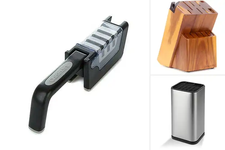 Detailed view of Best Knife Sharpener Storage Slot