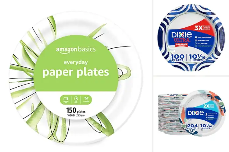 Detailed view of 10 Best Large Paper Plates for Events: Hassle-Free Picks