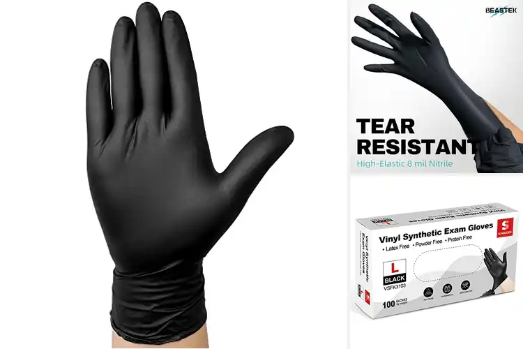 Detailed view of 10 Best Law Enforcement Disposable Gloves: Grip & Durability