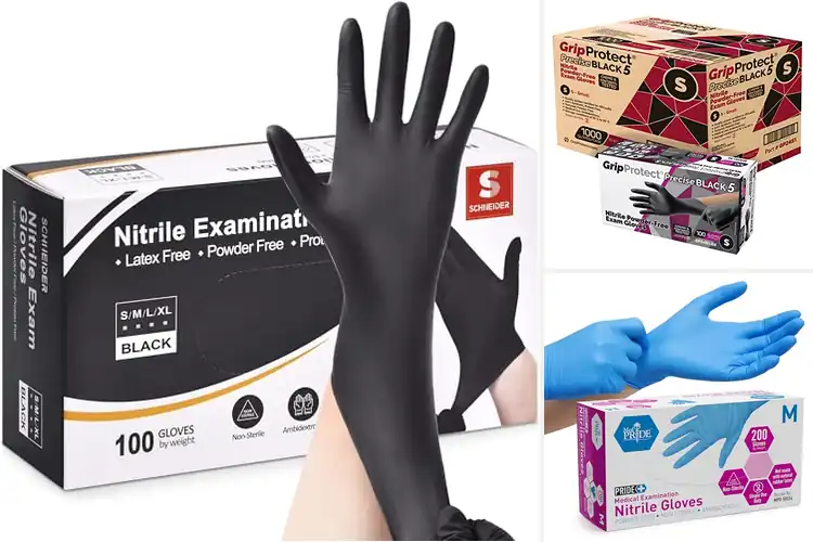 Detailed view of 10 Best Law Enforcement Medical Gloves for Tactical Grip