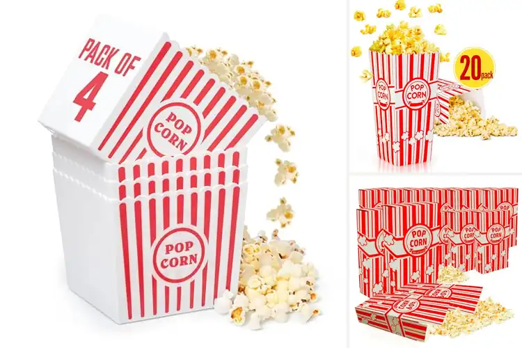 Detailed view of 10 Best Leak-Resistant Popcorn Boxes: No Mess, Anywhere