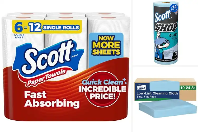 Detailed view of 10 Best Low-Lint Paper Towels for Streak-Free Cleaning