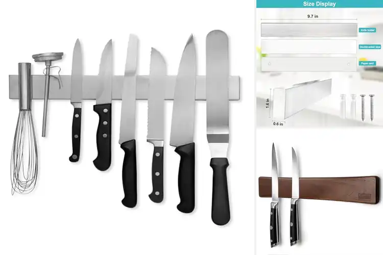 Detailed view of Best Magnetic Knife Bars