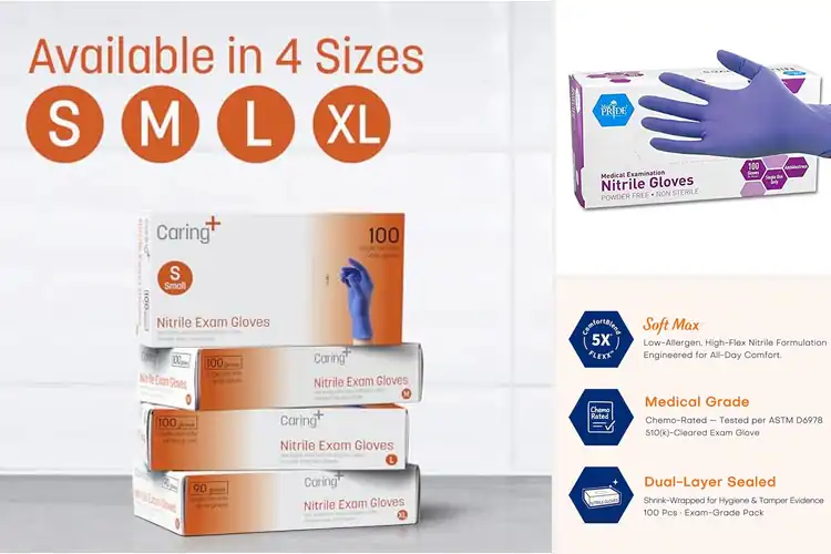 Detailed view of 10 Best Medical Exam Gloves: Top Picks for Protection & Comfort