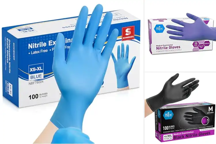 Detailed view of Best Medical-Grade Nitrile Gloves for Healthcare