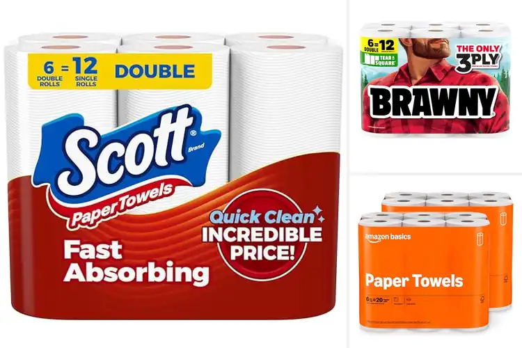 Detailed view of 10 Best Mess-Handling Paper Towels: Your Ultimate Spill Solution