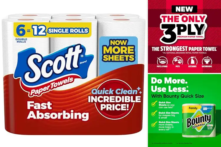 Detailed view of 10 Best Mess Pickup Paper Towels: Fast, No-Waste Cleanup