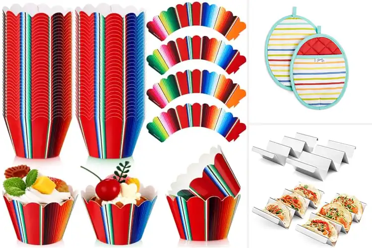 Detailed view of 10 Best Mexican Baking Holders for Colorful Treats