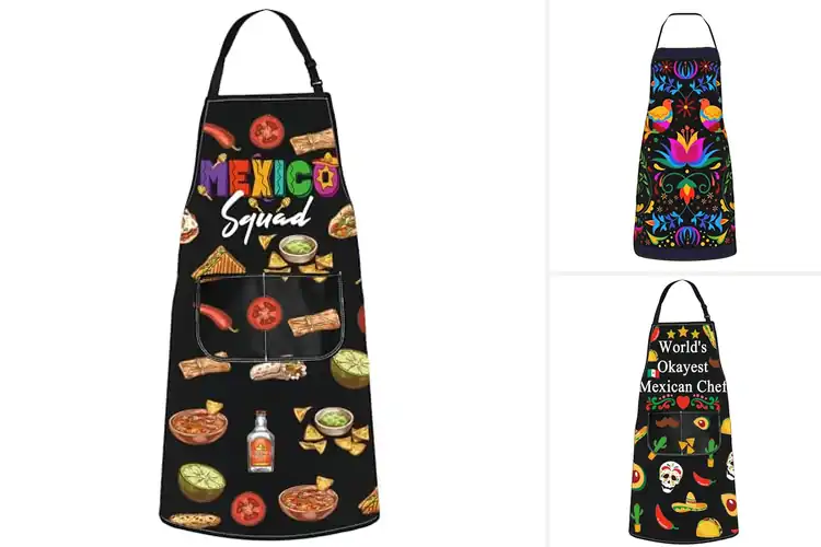 Detailed view of 10 Best Mexican Chef Aprons for Style and Comfort