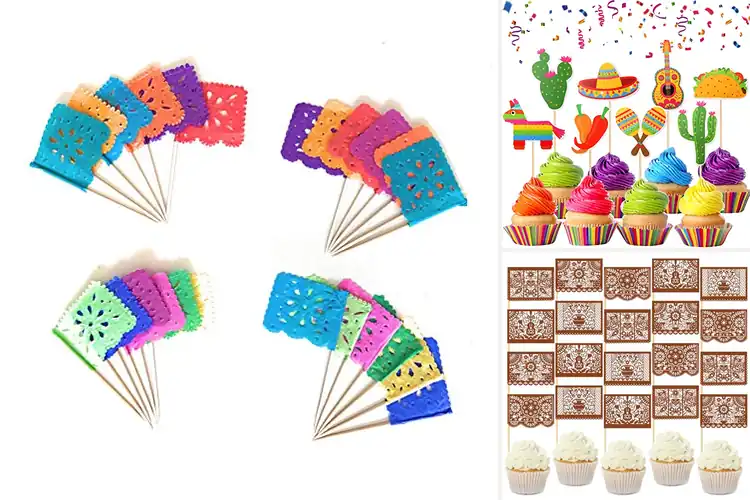 Detailed view of 10 Best Mexican Cupcake Toppers That Wow Your Guests