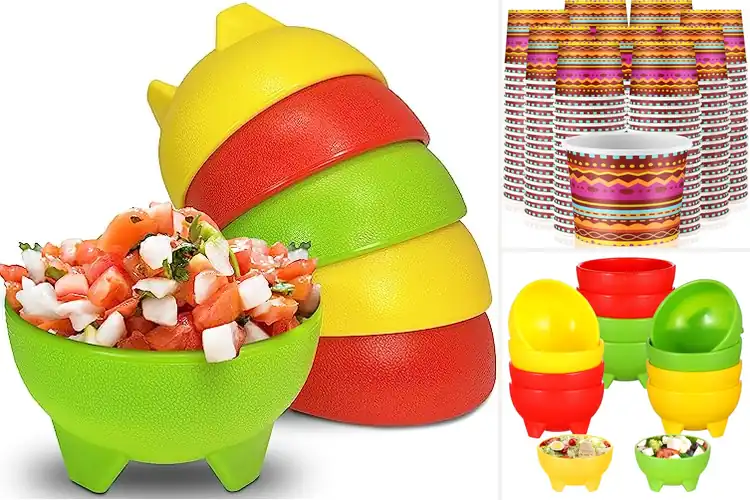 Detailed view of 6 Best Mexican Fiesta Dip Cups to Elevate Your Party Snacks