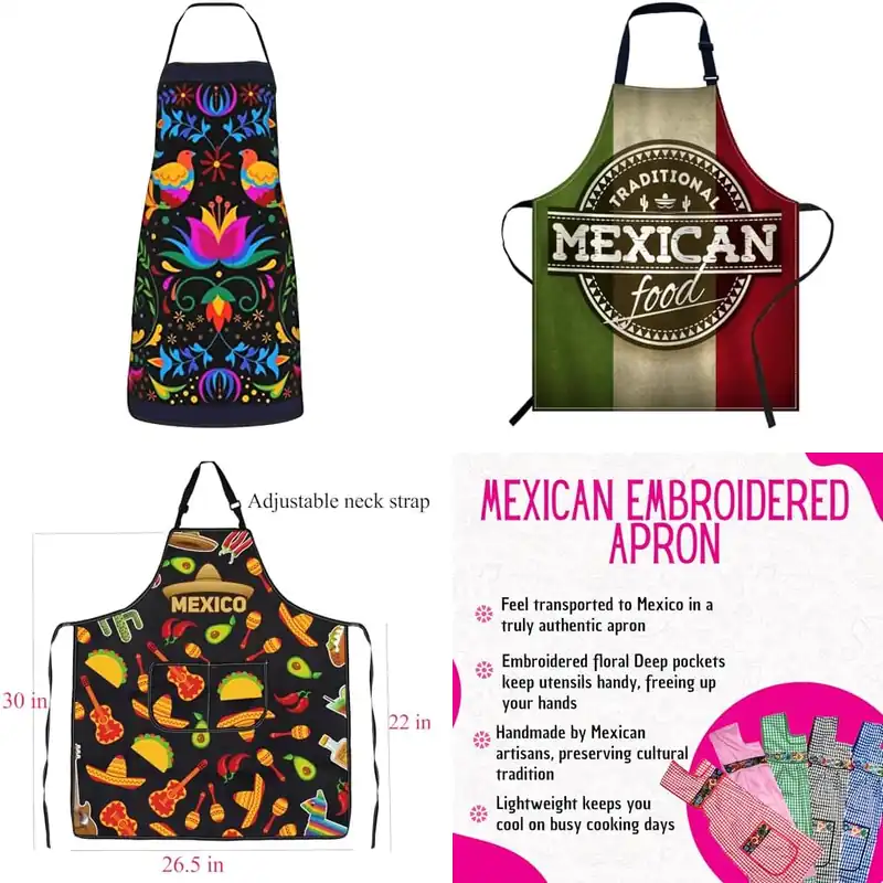 10 Best Mexican Food Aprons That Add Flavor to Cooking