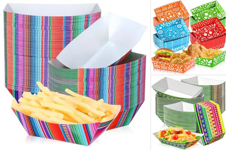 Detailed view of 10 Best Mexican Food Boats – Easy Clean Party Trays
