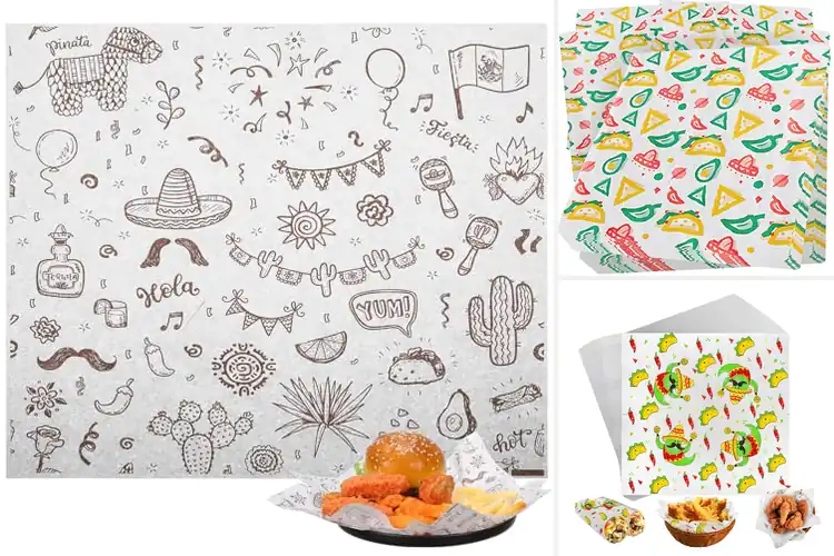 Detailed view of 10 Best Mexican Food Wrappers to Keep Your Meals Fresh & Fun