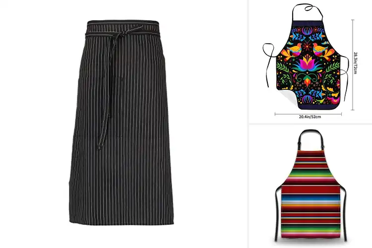 Detailed view of 10 Best Mexican Restaurant Aprons for Style & Comfort