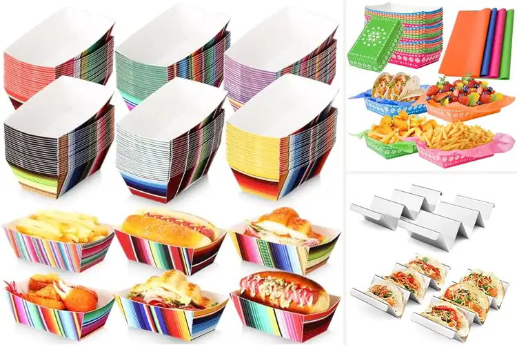 Detailed view of 10 Best Mexican Taco Trays for Mess-Free Meals