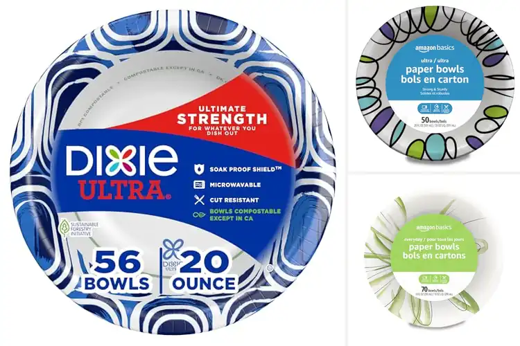 Detailed view of 10 Best Microwave Safe Paper Bowls: Stay Mess-Free