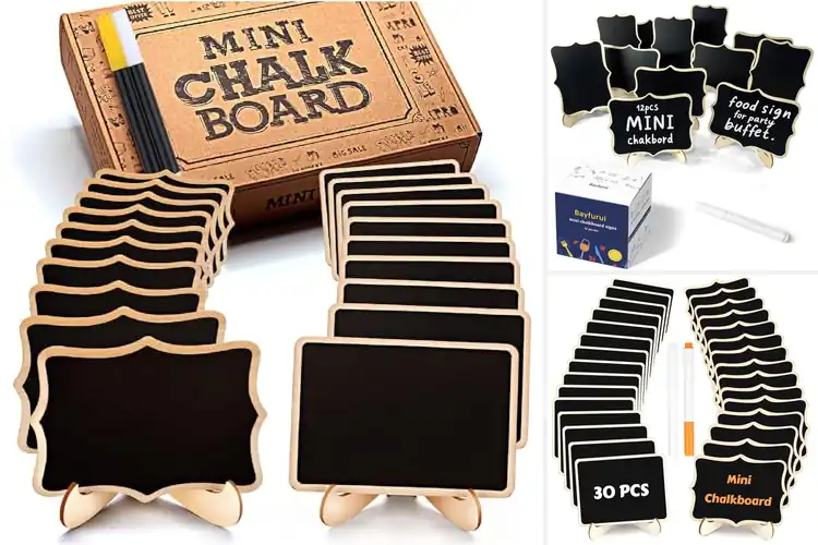 Detailed view of Best Mini Chalkboard Signs