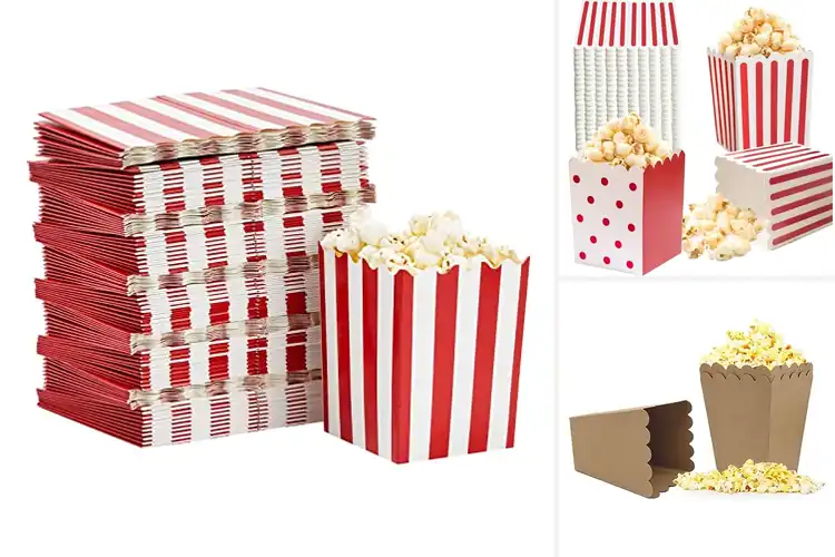 Detailed view of 10 Best Mini Popcorn Boxes for Fresh, Fun Snacking Anytime