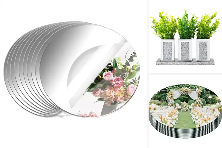 Detailed view of Best Mirrored Table Decorations