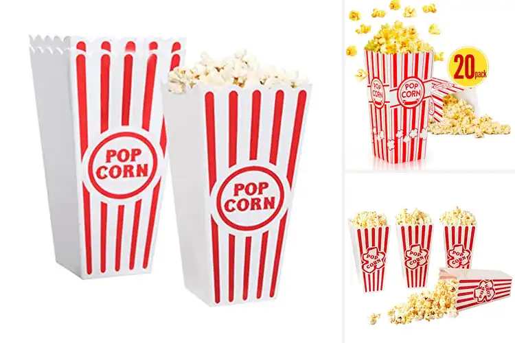 Detailed view of 10 Best Movie Night Popcorn Containers: Snack in Style